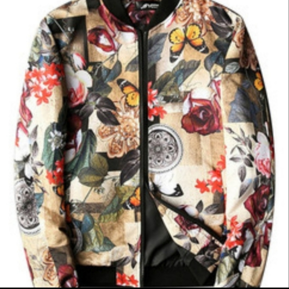 Mens hawaiian jacket